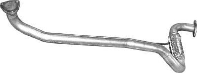 Edex 08.525 - Труба вихлопного газу autocars.com.ua