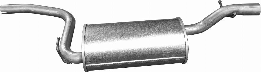 Edex 08.58 - Середній глушник вихлопних газів autocars.com.ua