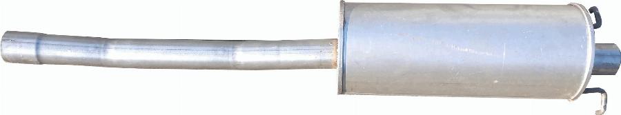 Edex 08.715 - Глушник вихлопних газів кінцевий autocars.com.ua