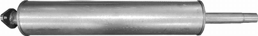 Edex 08.734 - Середній глушник вихлопних газів autocars.com.ua