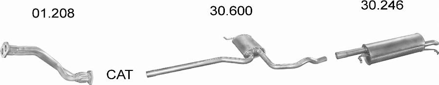 Edex 103 - Система випуску ОГ autocars.com.ua