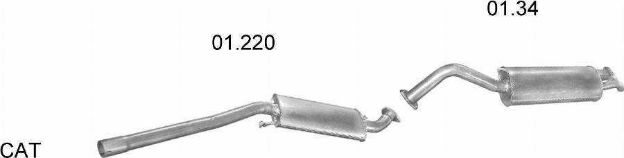 Edex 112 - Система випуску ОГ autocars.com.ua