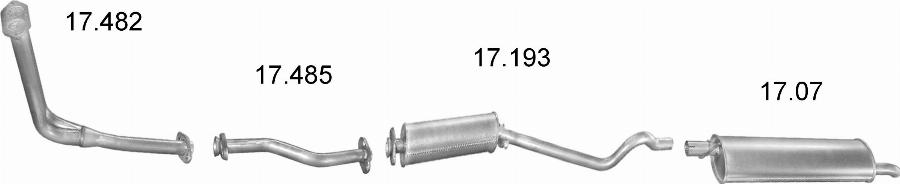 Edex 1194 - Система випуску ОГ autocars.com.ua