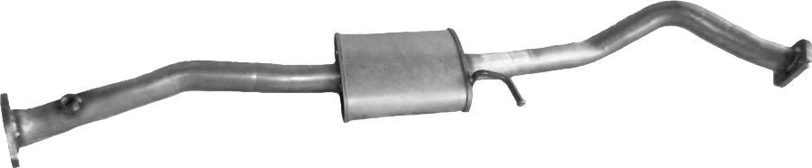 Edex 12.128 - Середній глушник вихлопних газів autocars.com.ua