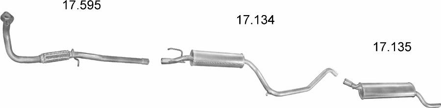 Edex 1224 - Система випуску ОГ autocars.com.ua