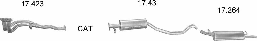 Edex 1280 - Система випуску ОГ autocars.com.ua