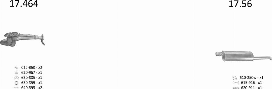 Edex 1293 - Система випуску ОГ autocars.com.ua