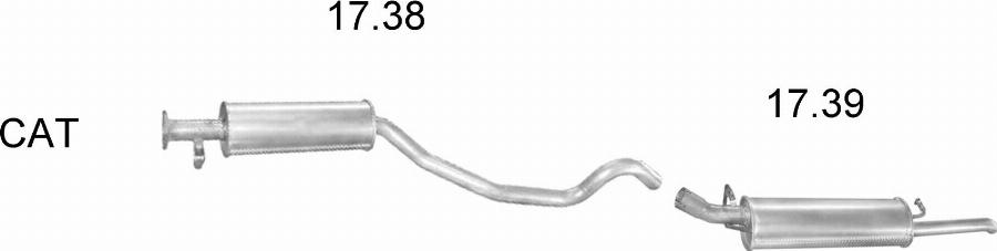 Edex 13.03 - Глушник вихлопних газів кінцевий autocars.com.ua