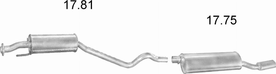 Edex 1317 - Система випуску ОГ autocars.com.ua