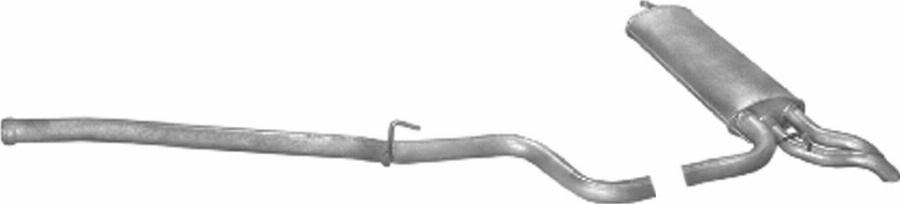 Edex 13.273 - Глушник вихлопних газів кінцевий autocars.com.ua