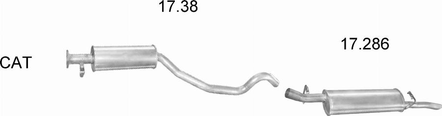 Edex 1339 - Система випуску ОГ autocars.com.ua