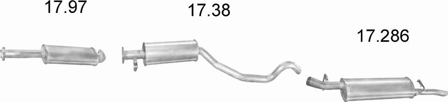 Edex 1341 - Система випуску ОГ autocars.com.ua