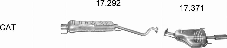 Edex 1356 - Система випуску ОГ autocars.com.ua