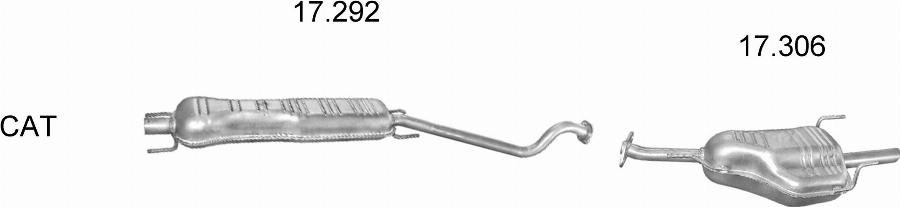 Edex 1379 - Система випуску ОГ autocars.com.ua