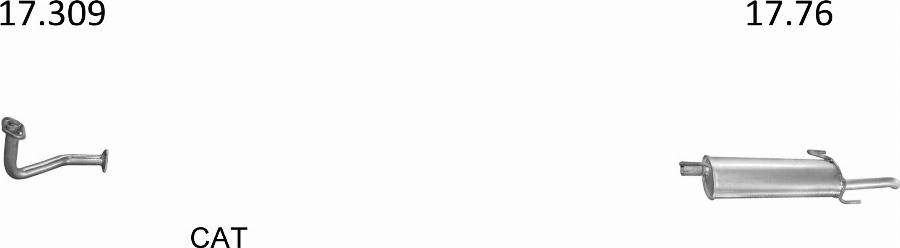 Edex 1389 - Система випуску ОГ autocars.com.ua