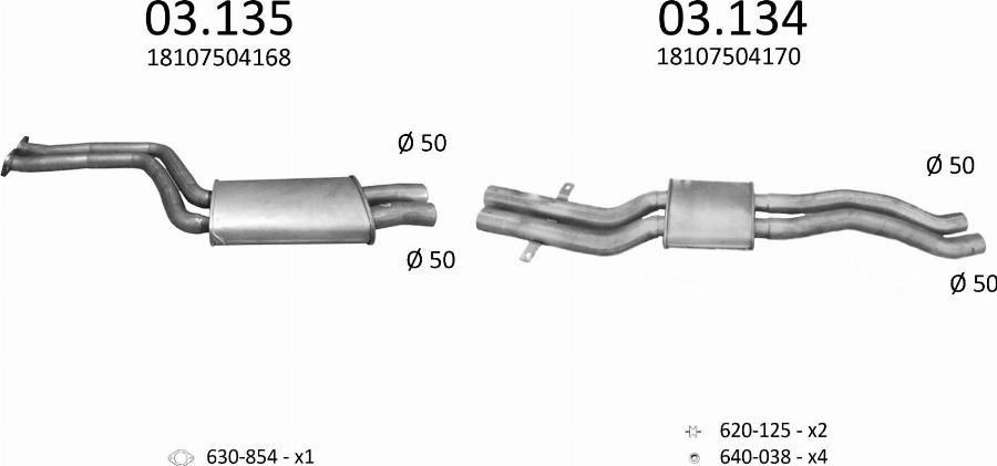 Edex 140 - Система випуску ОГ autocars.com.ua