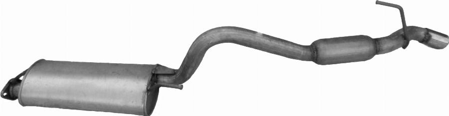 Edex 14.145 - Глушник вихлопних газів кінцевий autocars.com.ua