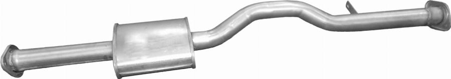 Edex 14.321 - Середній глушник вихлопних газів autocars.com.ua