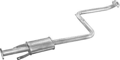 Edex 14.45 - Середній глушник вихлопних газів autocars.com.ua