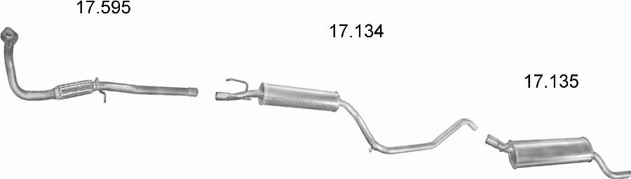 Edex 1492 - Система випуску ОГ autocars.com.ua