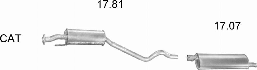 Edex 1509 - Система випуску ОГ autocars.com.ua