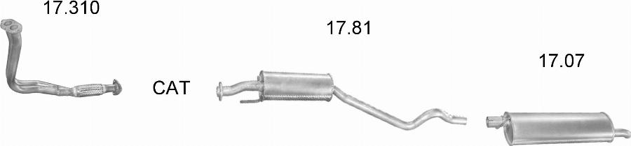Edex 15.13 - Глушник вихлопних газів кінцевий autocars.com.ua
