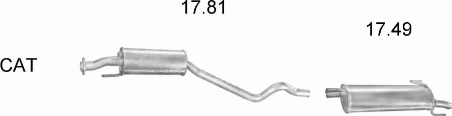 Edex 1516 - Система випуску ОГ autocars.com.ua