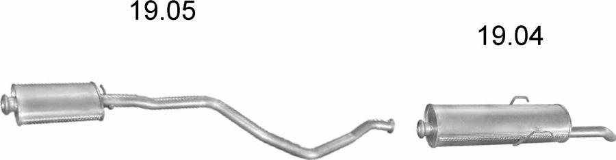 Edex 1532 - Система випуску ОГ autocars.com.ua