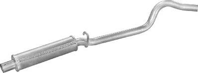 Edex 17.09 - Середній глушник вихлопних газів autocars.com.ua