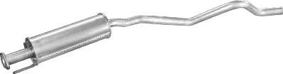 Edex 17.40 - Середній глушник вихлопних газів autocars.com.ua