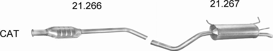 Edex 1760 - Система випуску ОГ autocars.com.ua