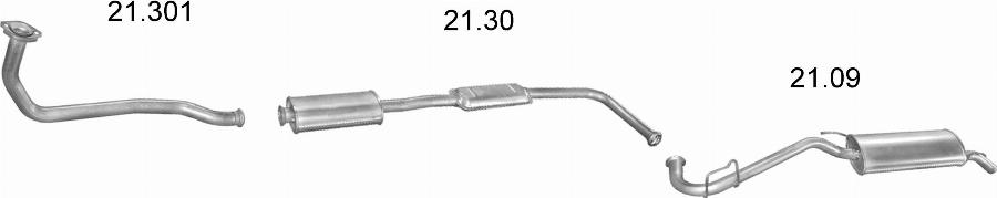 Edex 1782 - Система випуску ОГ autocars.com.ua