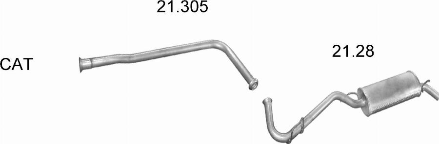 Edex 1785 - Система випуску ОГ autocars.com.ua