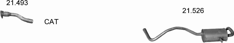 Edex 17.97 - Предглушітель вихлопних газів autocars.com.ua