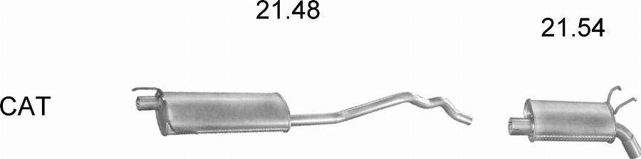 Edex 1809 - Система випуску ОГ autocars.com.ua