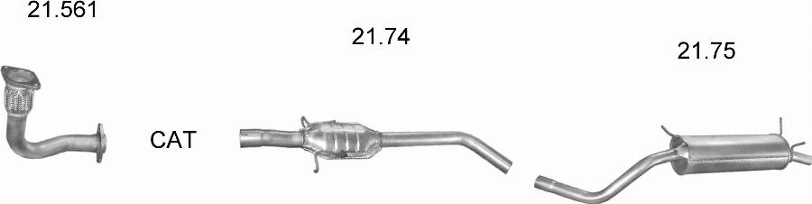 Edex 1816 - Система випуску ОГ autocars.com.ua