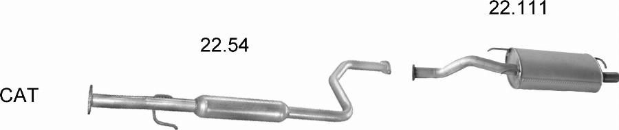 Edex 1821 - Система випуску ОГ autocars.com.ua