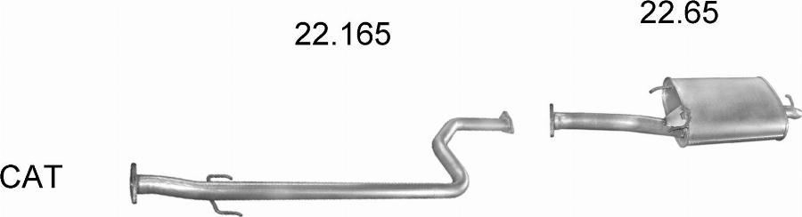 Edex 1824 - Система випуску ОГ autocars.com.ua