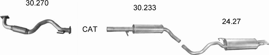 Edex 1907 - Система випуску ОГ autocars.com.ua