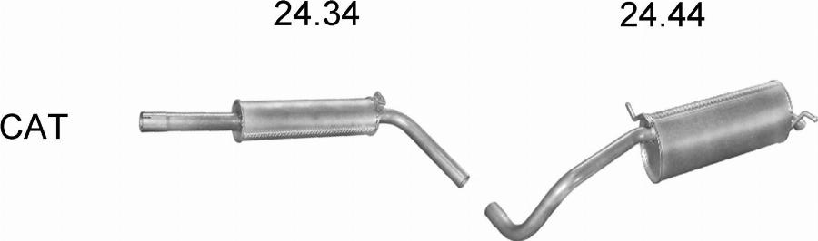 Edex 1910 - Система випуску ОГ autocars.com.ua