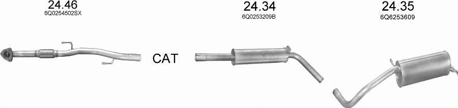 Edex 1911 - Система випуску ОГ autocars.com.ua