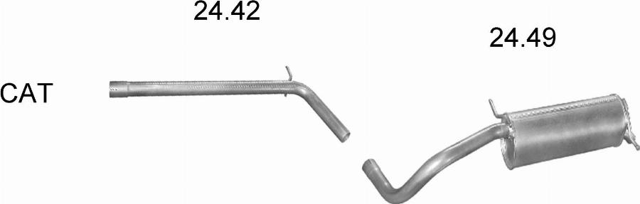 Edex 1920 - Система випуску ОГ autocars.com.ua