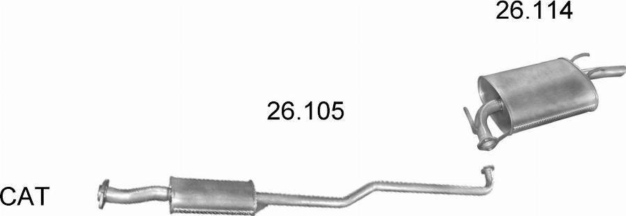 Edex 1941 - Система випуску ОГ autocars.com.ua