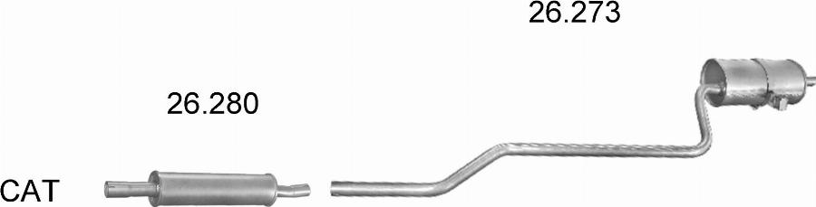 Edex 1953 - Система випуску ОГ autocars.com.ua