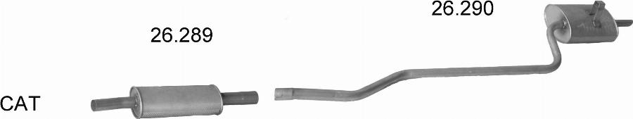 Edex 1957 - Система випуску ОГ autocars.com.ua