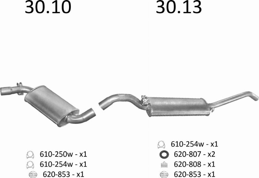 Edex 1998 - Система випуску ОГ autocars.com.ua