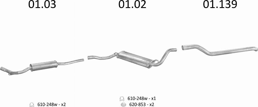 Edex 19 - Система випуску ОГ autocars.com.ua