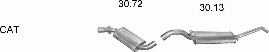 Edex 20.21 - Труба вихлопного газу autocars.com.ua
