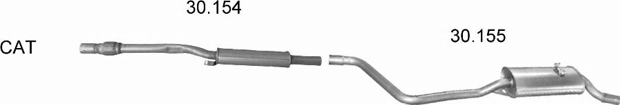 Edex 2038 - Система випуску ОГ autocars.com.ua