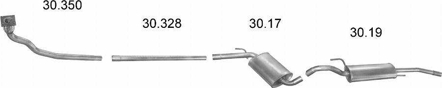 Edex 2047 - Система випуску ОГ autocars.com.ua
